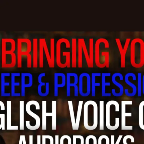 I will produce your book into an audiobook in a deep, diverse british voice